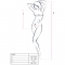 WOMAN BS035 BODYSTOCKING BLACK ONE SIZE nº2