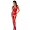 WOMAN BS052 BODYSTOCKING ROJO TALLA UNICA