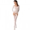 WOMAN BS055 BODYSTOCKING BLANCO TALLA UNICA