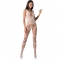 WOMAN BS058 BODYSTOCKING BIANCO TAGLIA UNICA