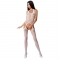 WOMAN BS059 BODYSTOCKING BLANCO TALLA UNICA