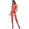 WOMAN BS067 BODYSTOCKING ROJO TALLA UNICA