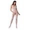 WOMAN BS069 BODYSTOCKING BLANCO TALLA UNICA