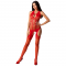 WOMAN BS079 BODYSTOCKING - ROJO TALLA UNICA