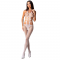 WOMAN BS084 BODYSTOCKING BLANCO TALLA UNICA