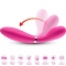 Y-WAND MASAJEADOR & VIBRADOR CABEZA DOBLE FUCSIA nº1