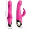 ZING DILDO VIBRADOR RABBIT FUCSIA nº2