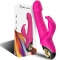 ZING DILDO VIBRADOR RABBIT FUCSIA nº4