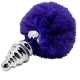 ESPIRAL METAL POMPON VIOLETA O