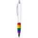 BOLIGRAFO BLANCO BANDERA LGBT