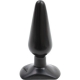 BLACK BUTT PLUG MEDIUM