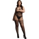 LACE AND FISHNET BODYSTOCKING