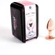 METAL BUTT PLUG ORO ROSA