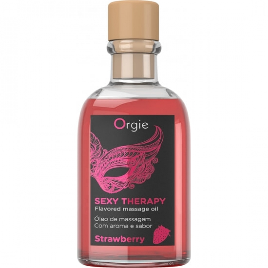 Huile de massage à la framboise - 100 ml