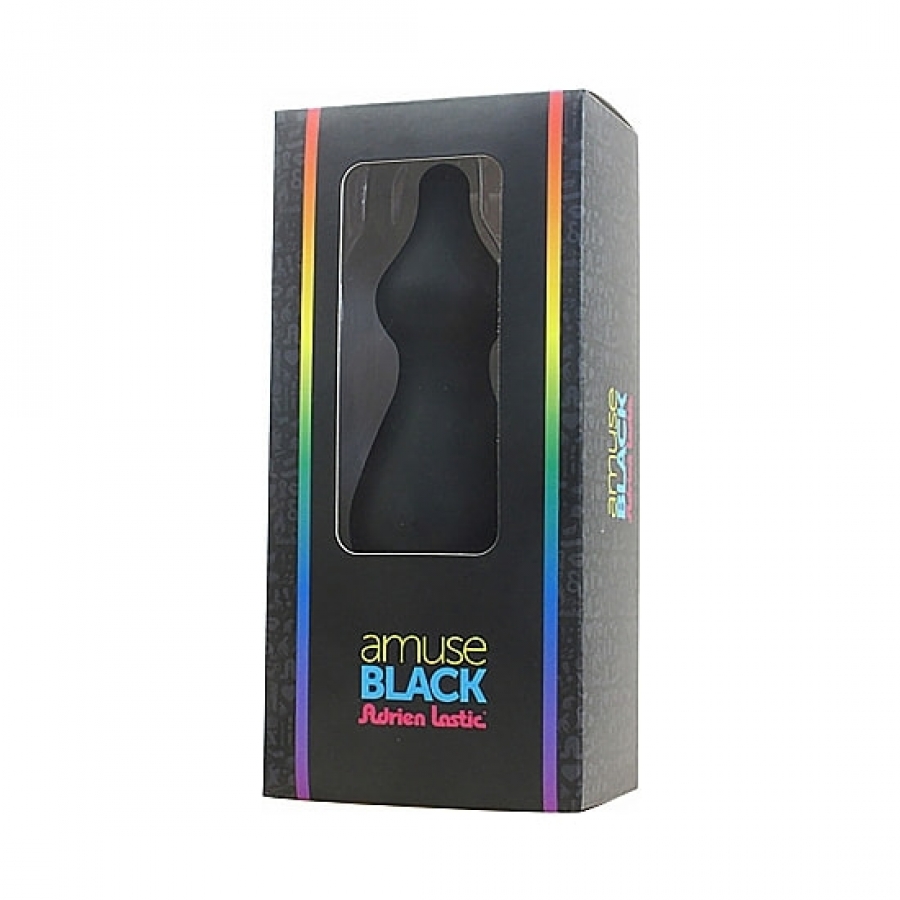 AMUSE BLACK BUTT PLUG - L 2