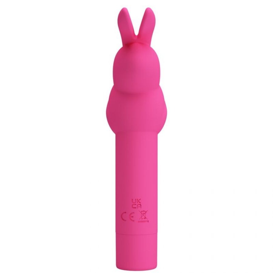 VIBRATEUR EN SILICONE LAPIN GERARDO FUSCHIA