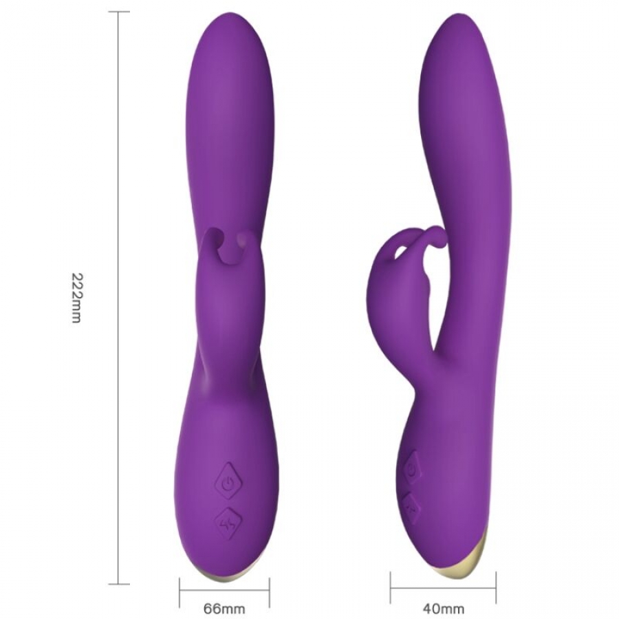 BONNIE VIBRADOR RABBIT FUCSIA 7