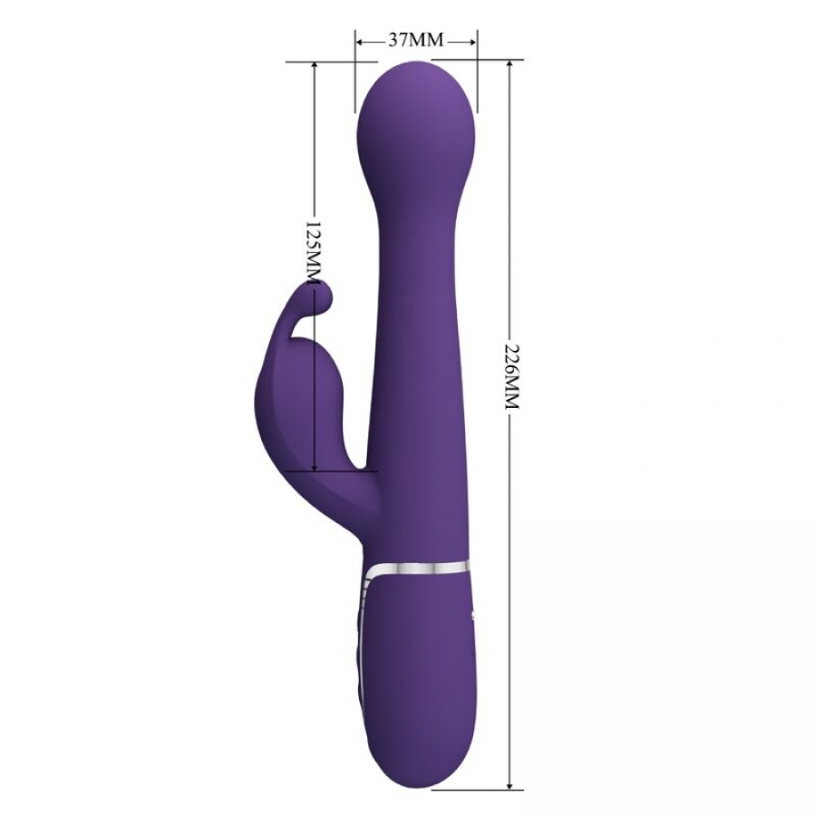 DEJON VIBRADOR RABBIT 3 EN 1 M 8