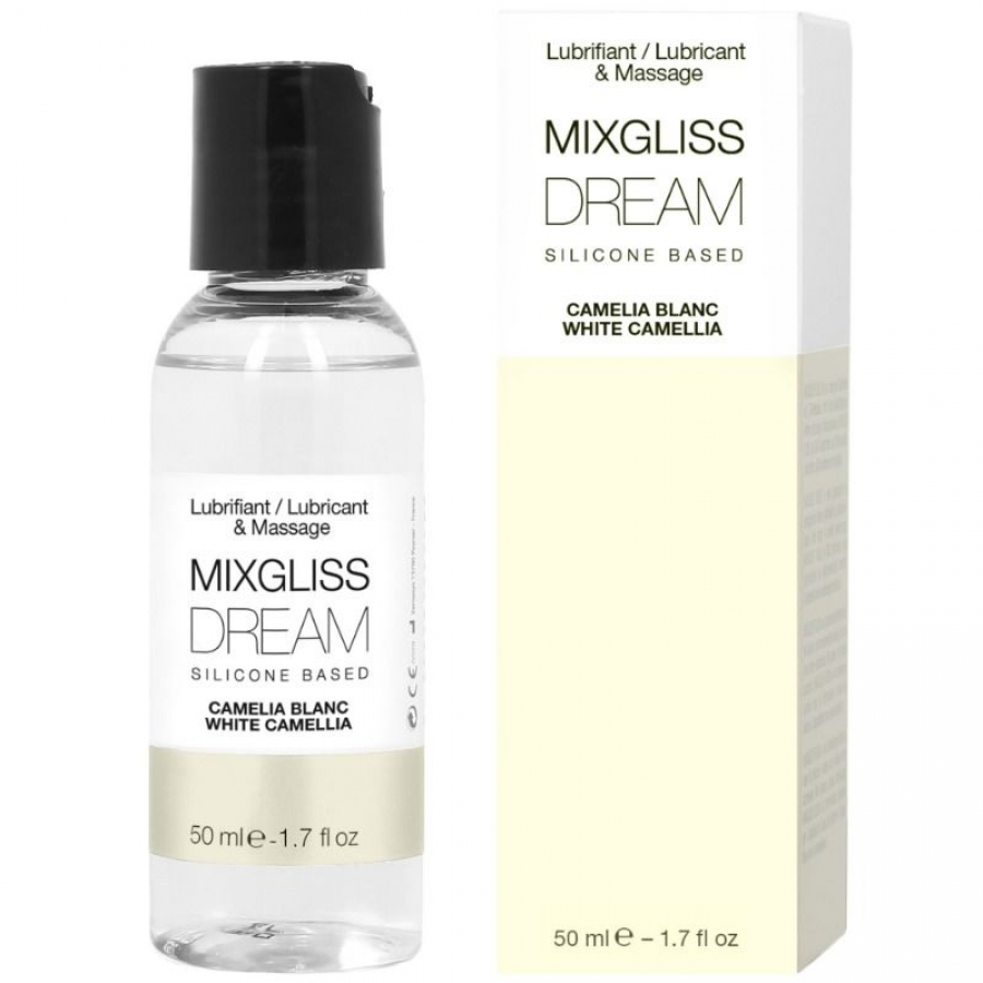 LUBRIFICANTE DE SILICONE DREAM WHITE CAMELIA 50 ML