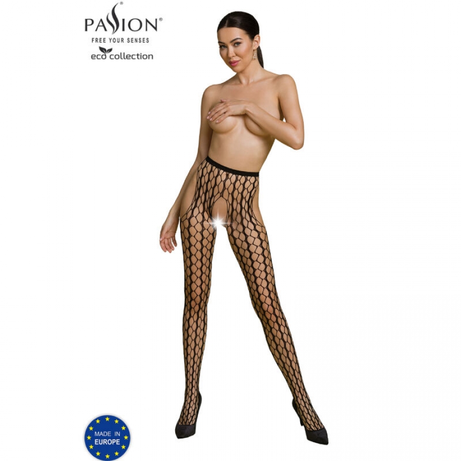 ECO COLLECTION BODYSTOCKING ECO S007 NEGRO