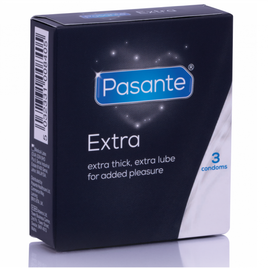 PRESERVATIVO EXTRA SPESSORE EXTRA ATTRAVERSO 3 UNITÀ