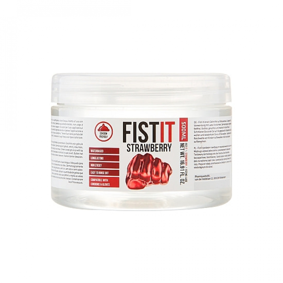 Fistit lubrifiant à la fraise extra épais 500 ml