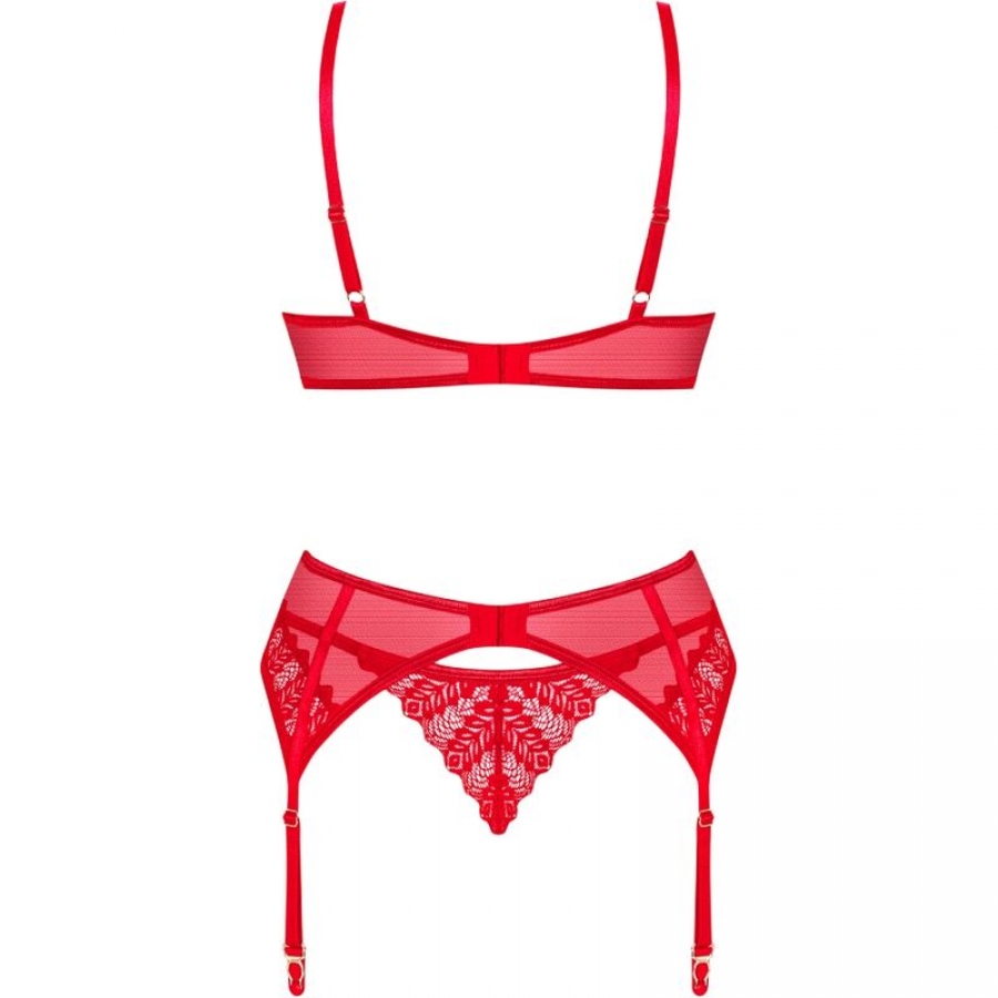 INGRIDIA SET TRES PIEZAS ROJO 17