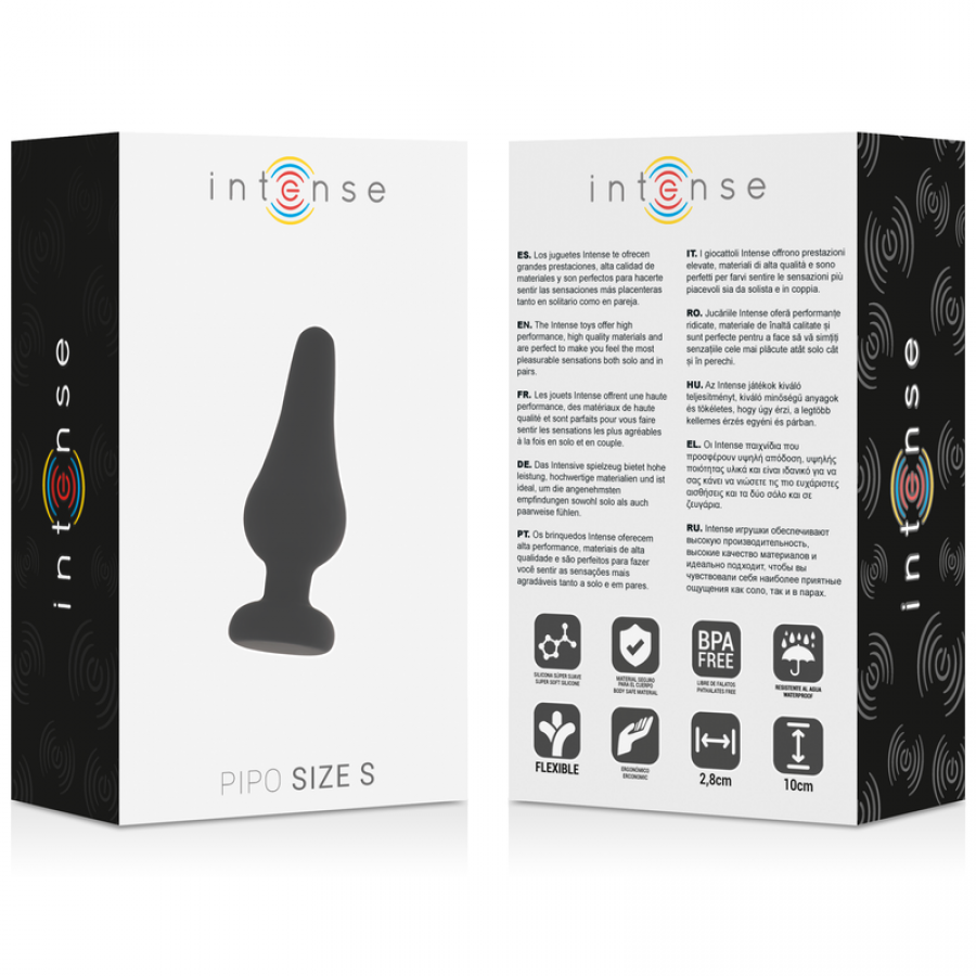 INTENSE ANAL PLUG PIPO S SILIC 5