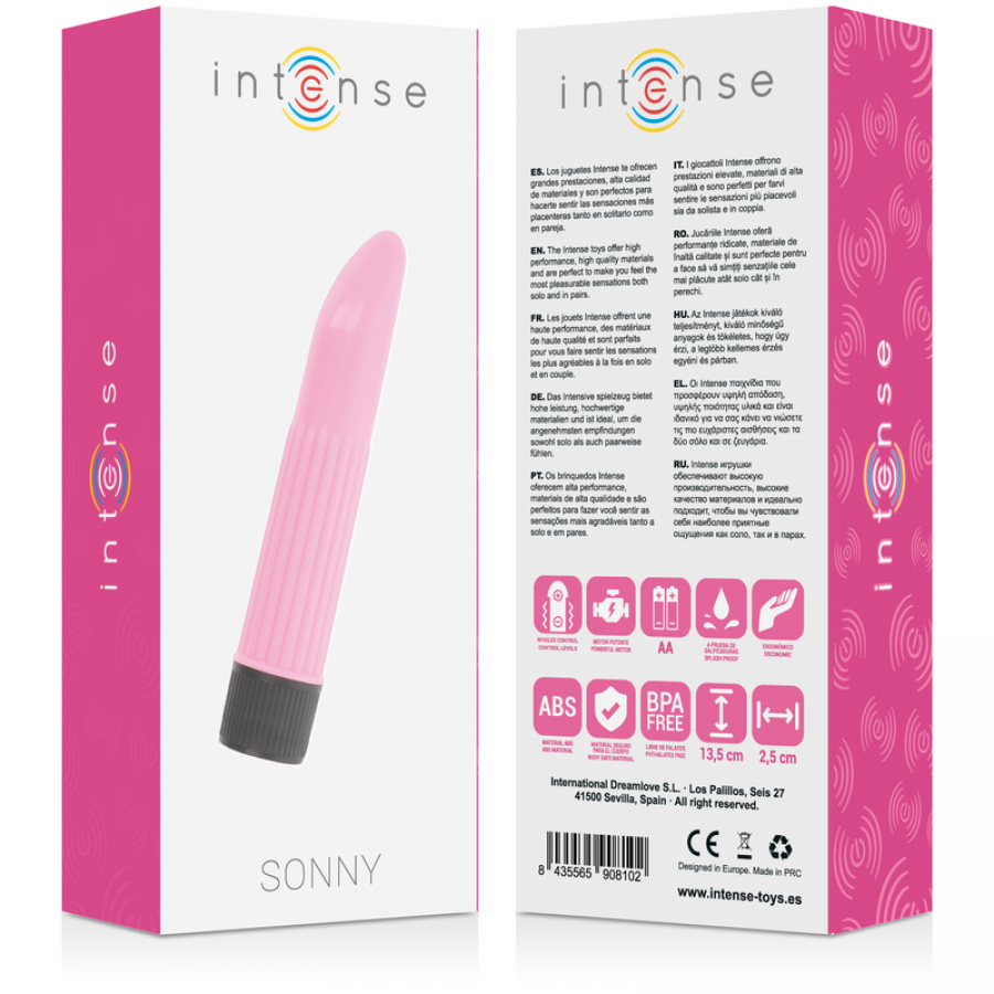 INTENSE SONNY VIBRADOR ROSA 4