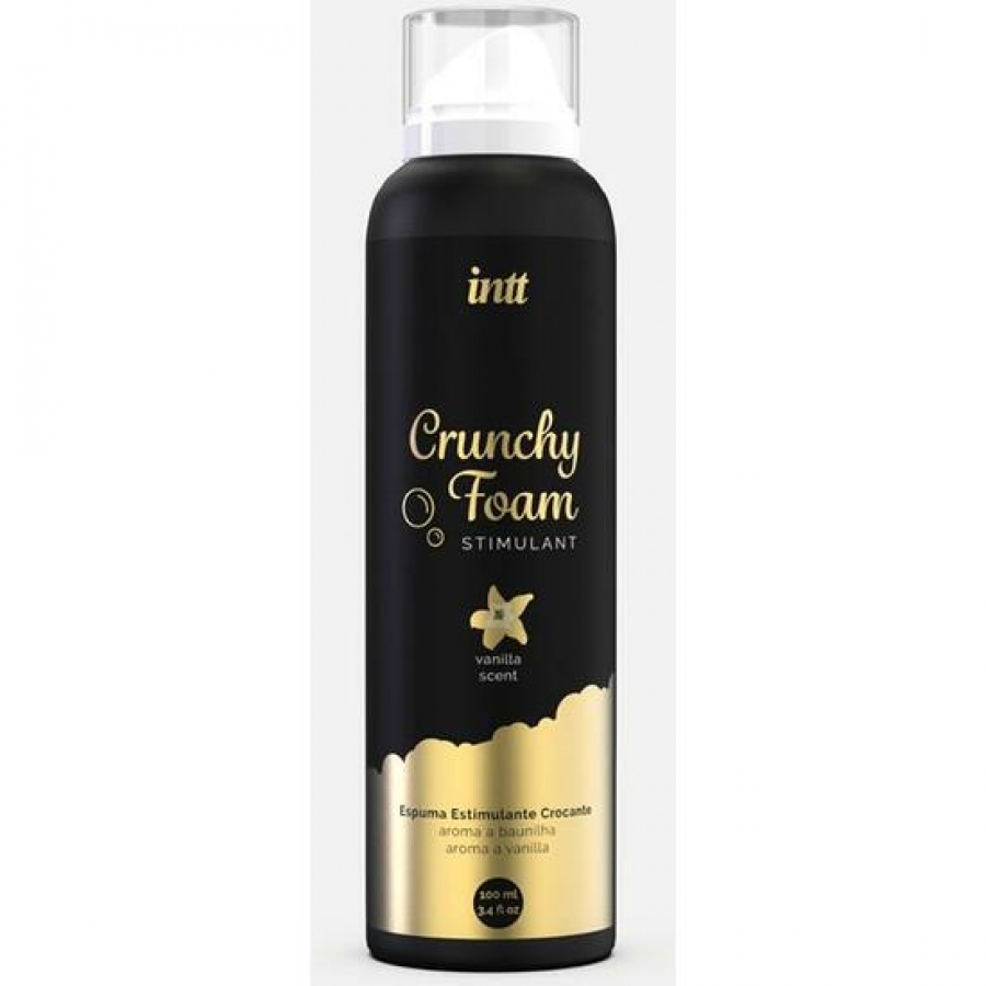 Intt crunchy foam - schiuma stimolante alla vaniglia 100ml