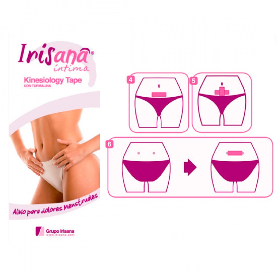 Irisana cinta autoadhesiva para dolores menstruales