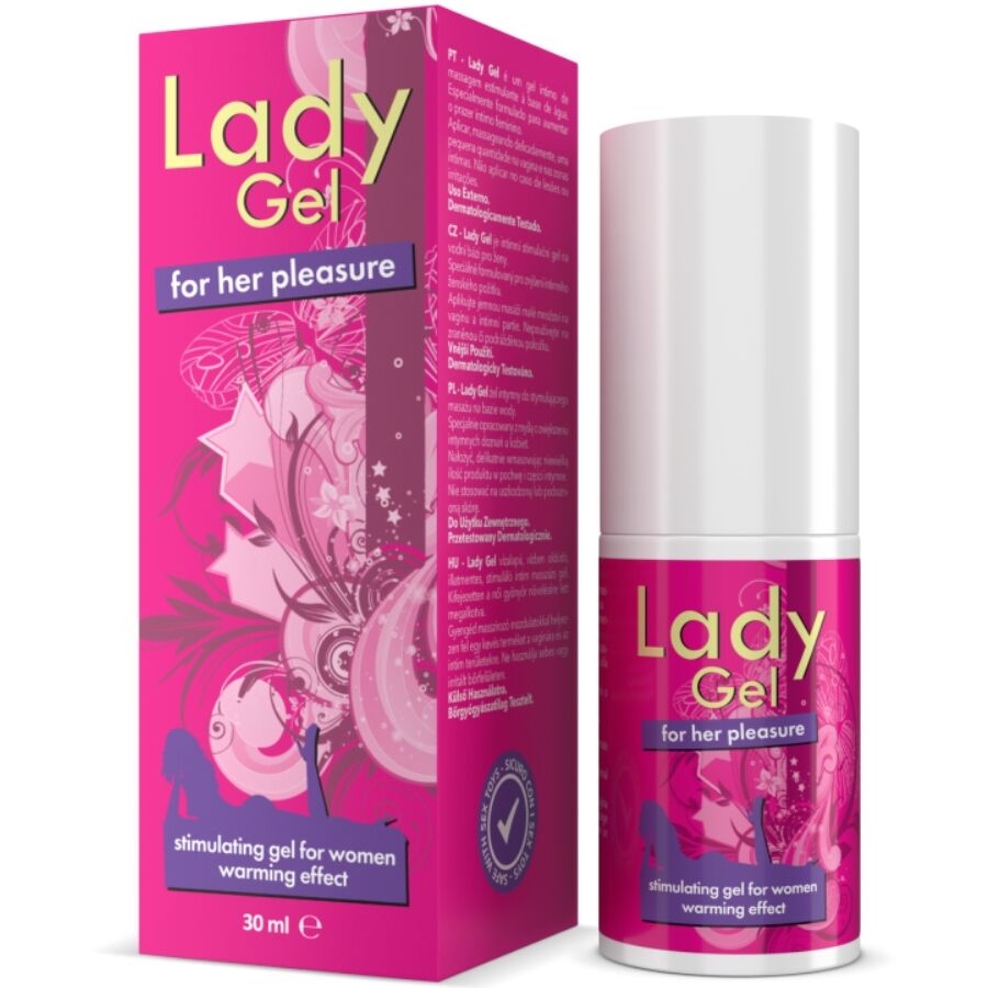 LADY GEL FOR GER PLEASURE GEL GEL STIMULANT EFFET CHAUFFANT