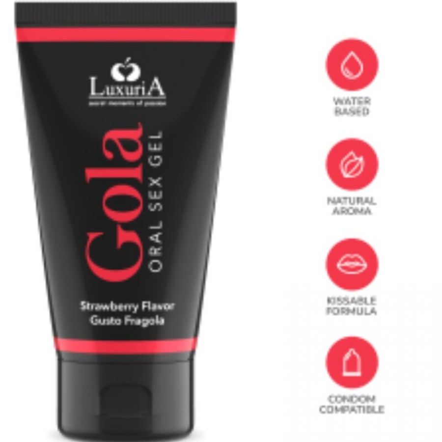 LUXURIA - GOLA GEL ORAL FRESA 4