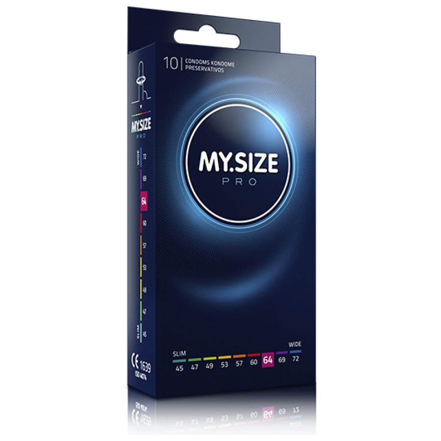 Préservatifs Mysize 64 xxl 10 pièces