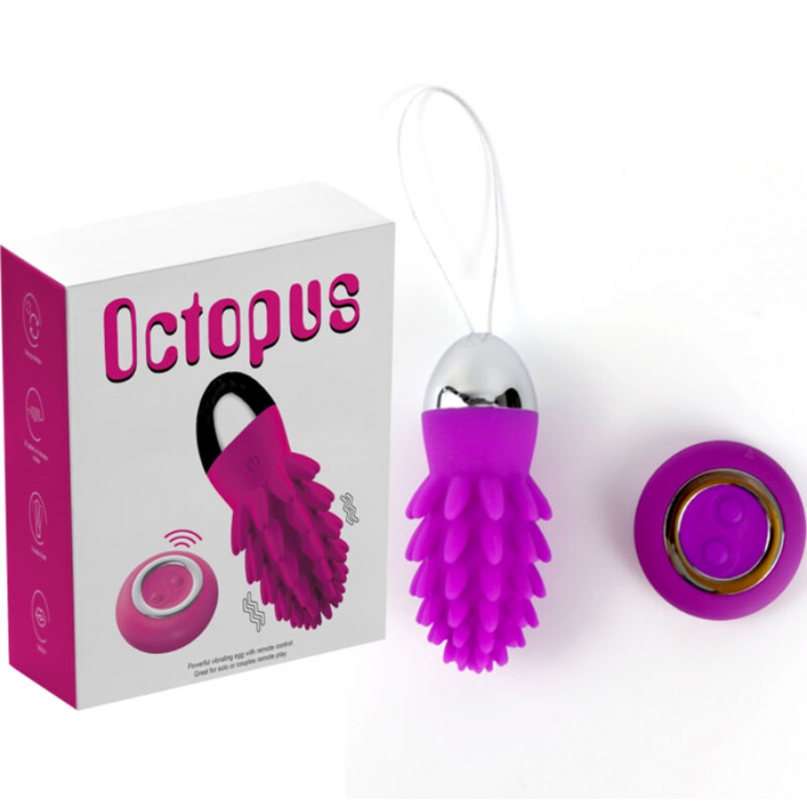 OCTOPUS HUEVO VIBRADOR CACTUS 5