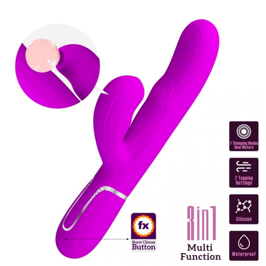 PERLITA VIBRADOR PUNTO G 3 EN  10