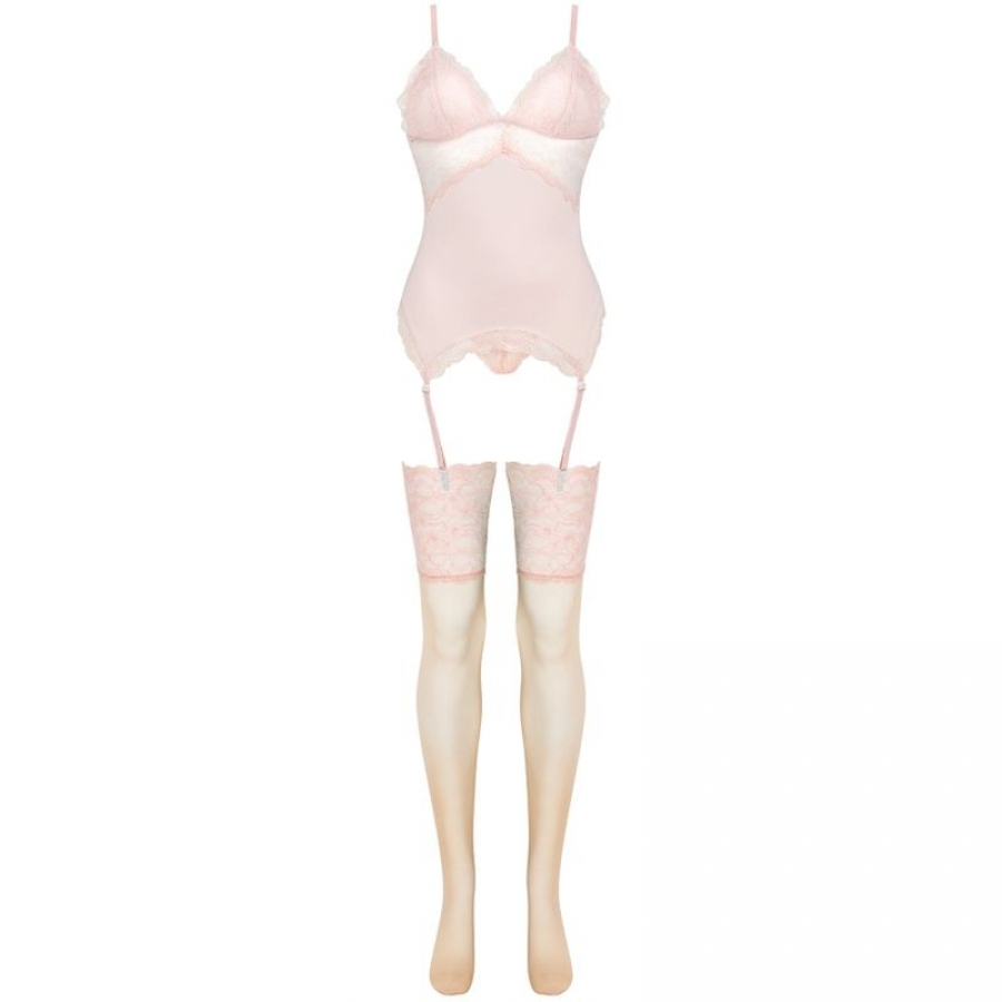 PERSINNE PEACH SET CORSET + PA 6