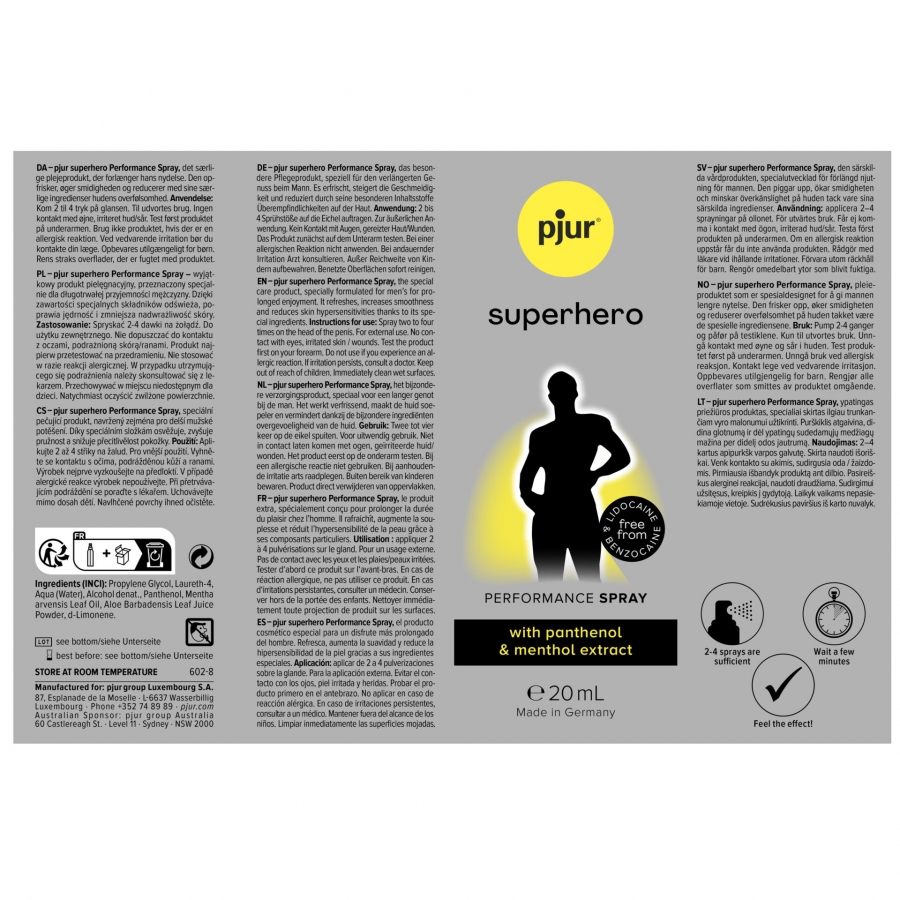 PJUR SUPERHERO 3