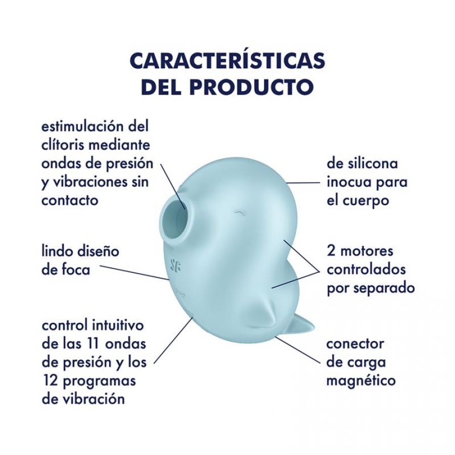 SASSY SEAL SUCCIONADOR DE CLÍT 6