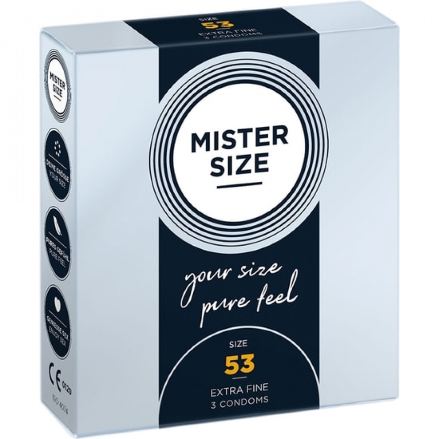 Mister size 53 (3 pack) - extra fino