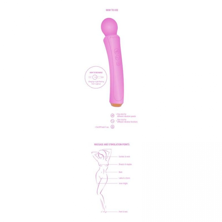 MASAJEADOR CURVED WAND 17