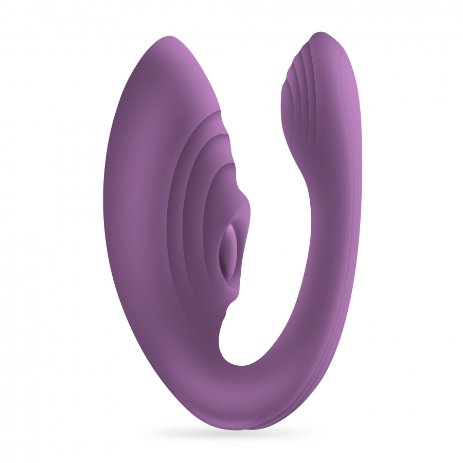 VIBRADOR RECARREGÁVEL COM COMANDO PLEASURISER E OFERTA DE LU