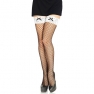 Leg avenue french maid meias de rede francesa