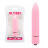 Vibrador compacto glossy para estimular zonas sensitivas