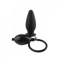 Plugue de fantasia anal silicone inflável