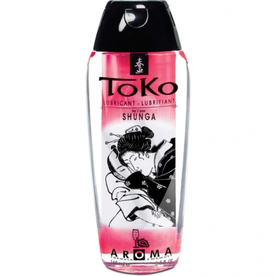 Shunga toko aroma lubrificante morangos com cava