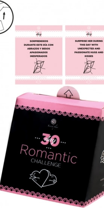 30 DAY ROMANTIC CHALLENGE Toma una tarjeta cada dia y acepta el reto romántico