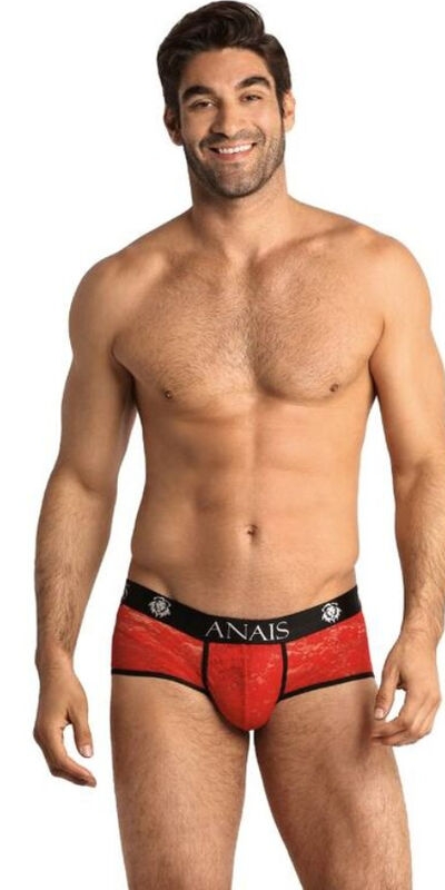 ANAIS MEN  DYNAMIC Descrição e características de lingerie vermelha sexy.