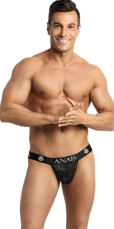 ANAIS MEN  PASSION Tanga de encaje floral, ajuste perfecto y diseño atrevido