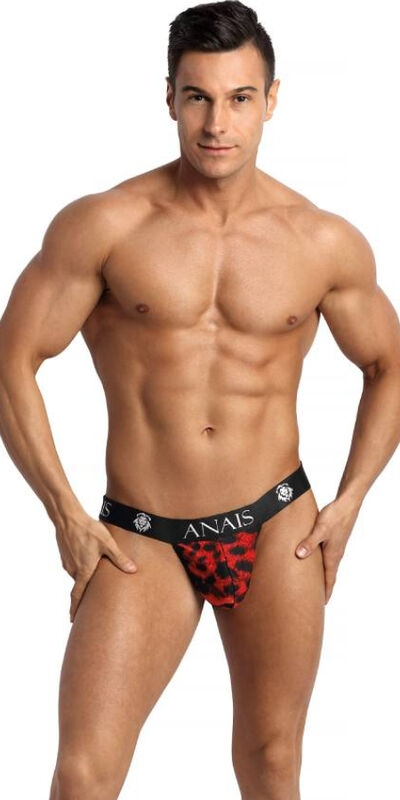 ANAIS RED LEOPARD Lencería atrevida, suave y de alta calidad de anais men